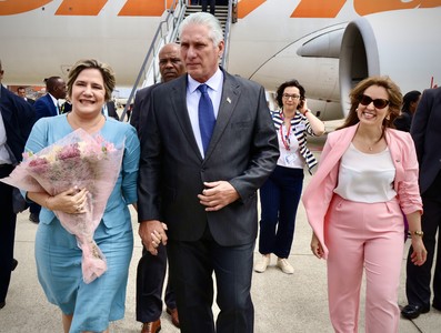 Díaz-Canel en Bruselas para participar en la III Cumbre CELAC-UE