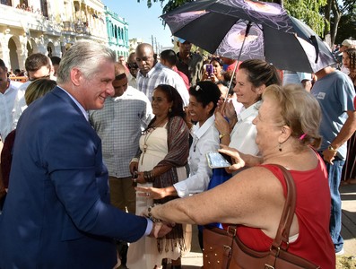 Participa presidente Díaz-Canel en celebraciones del 330 Aniversario de la ciudad de Santa Clara