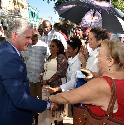 Participa presidente Díaz-Canel en celebraciones del 330 Aniversario de la ciudad de Santa Clara