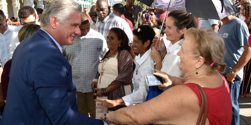 Participa presidente Díaz-Canel en celebraciones del 330 Aniversario de la ciudad de Santa Clara