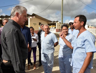 Segunda Visita Gubernametal encabezada por Díaz-Canel a la provincia de Las Tunas