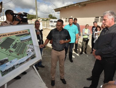 Segunda Visita Gubernametal encabezada por Díaz-Canel a la provincia de Las Tunas
