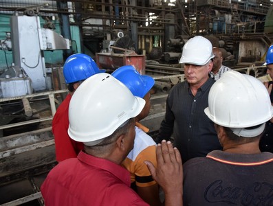 Segunda Visita Gubernametal encabezada por Díaz-Canel a la provincia de Las Tunas