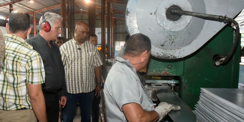 Segunda Visita Gubernametal encabezada por Díaz-Canel a la provincia de Las Tunas