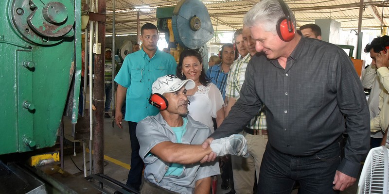 Segunda Visita Gubernametal encabezada por Díaz-Canel a la provincia de Las Tunas