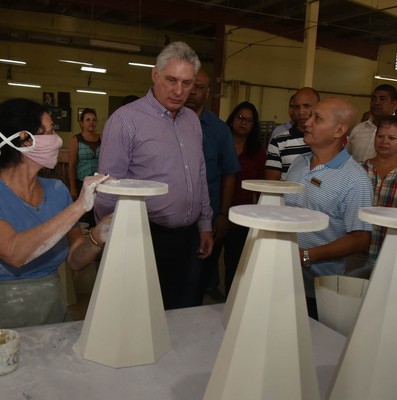 Segunda Visita Gubernametal encabezada por Díaz-Canel a la provincia de Las Tunas