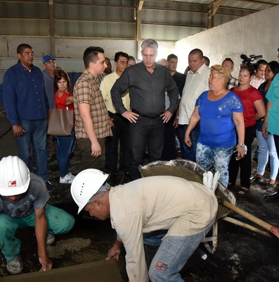 Segunda Visita Gubernametal encabezada por Díaz-Canel a la provincia de Las Tunas
