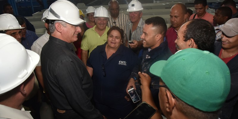 Segunda Visita Gubernametal encabezada por Díaz-Canel a la provincia de Las Tunas