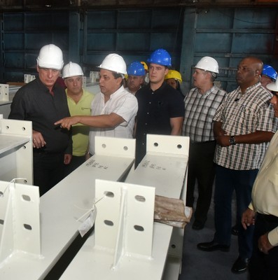 Segunda Visita Gubernametal encabezada por Díaz-Canel a la provincia de Las Tunas