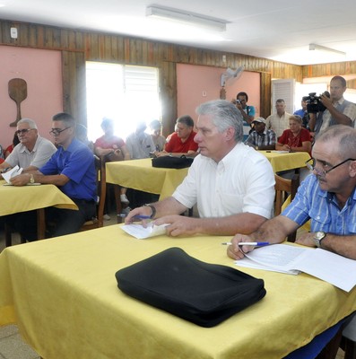 Segunda visita gubernamental a Pinar del Río