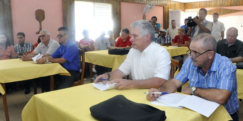 Segunda visita gubernamental a Pinar del Río