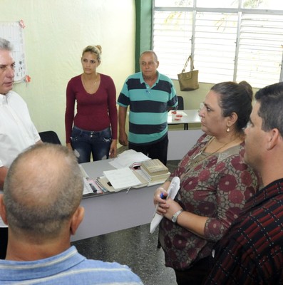 Segunda visita gubernamental a Pinar del Río