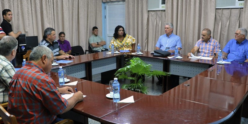 Segunda visita gubernamental a Pinar del Río