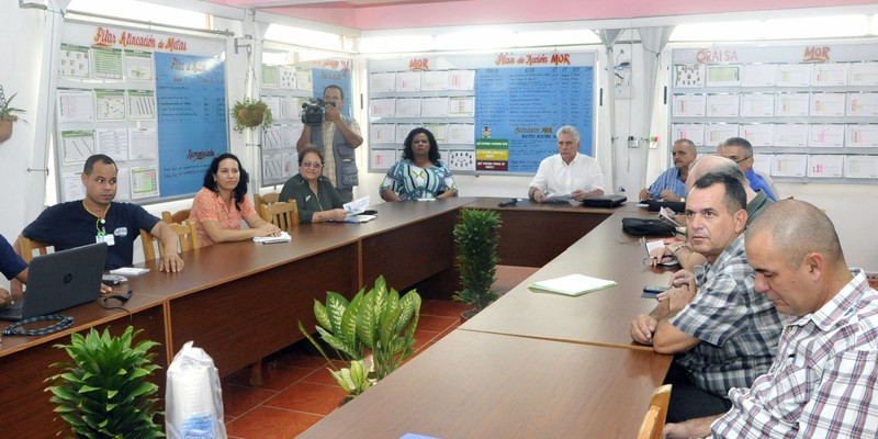 Segunda visita gubernamental a Pinar del Río