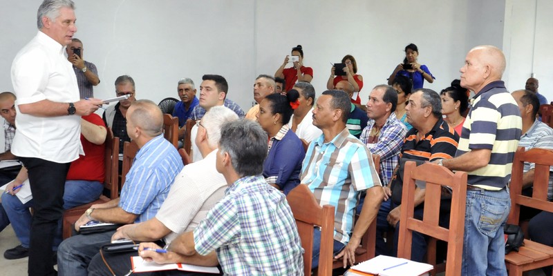 Segunda visita gubernamental a Pinar del Río