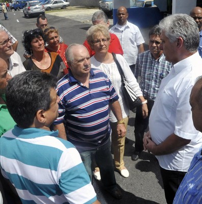 Segunda visita gubernamental a Pinar del Río