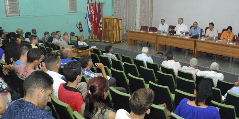 Segunda visita gubernamental a Pinar del Río
