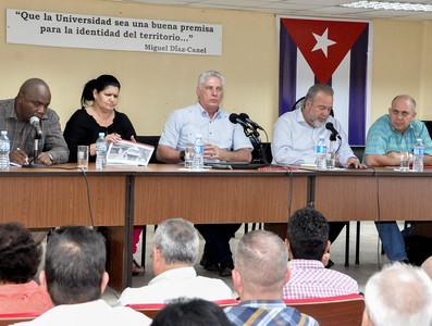 Segunda Visita Gubernamental encabezada por Díaz-Canel a la provincia Artemisa