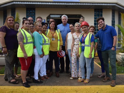 Segunda Visita Gubernamental encabezada por Díaz-Canel a la provincia Cienfuegos