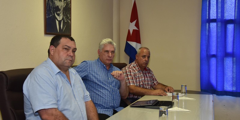 Segunda Visita Gubernamental encabezada por Díaz-Canel a la provincia Cienfuegos