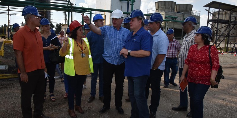 Segunda Visita Gubernamental encabezada por Díaz-Canel a la provincia Cienfuegos