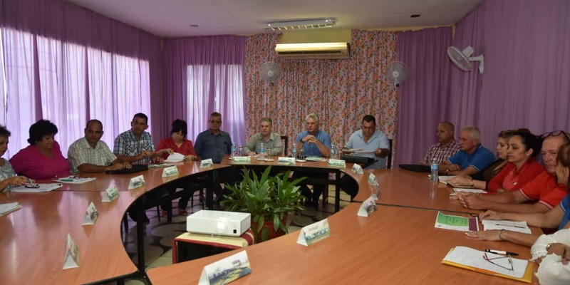Segunda Visita Gubernamental encabezada por Díaz-Canel a la provincia Cienfuegos