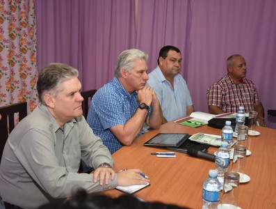 Segunda Visita Gubernamental encabezada por Díaz-Canel a la provincia Cienfuegos