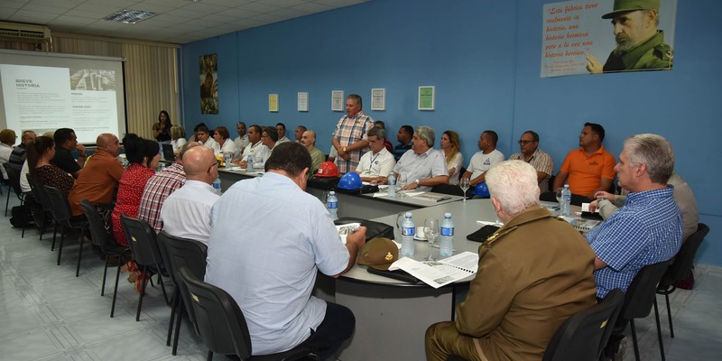 Segunda Visita Gubernamental encabezada por Díaz-Canel a la provincia Cienfuegos