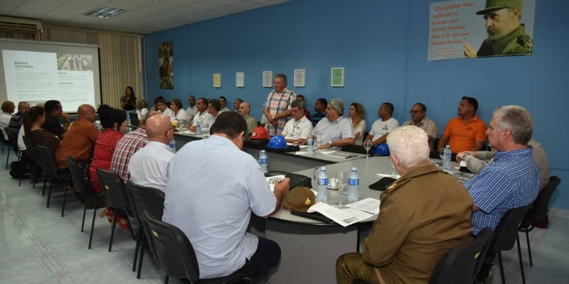 Segunda Visita Gubernamental encabezada por Díaz-Canel a la provincia Cienfuegos