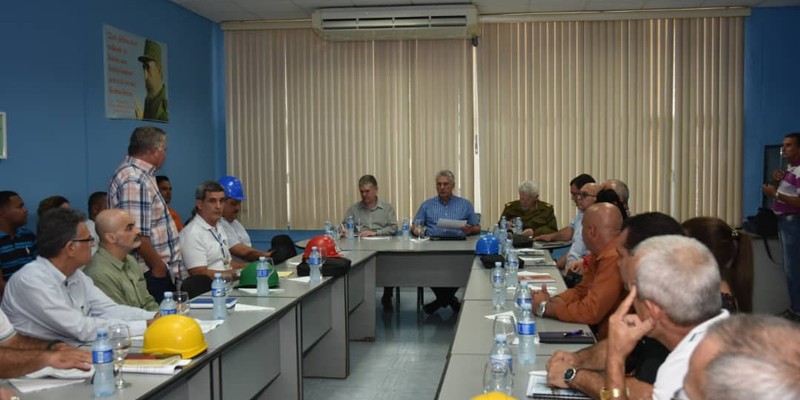 Segunda Visita Gubernamental encabezada por Díaz-Canel a la provincia Cienfuegos