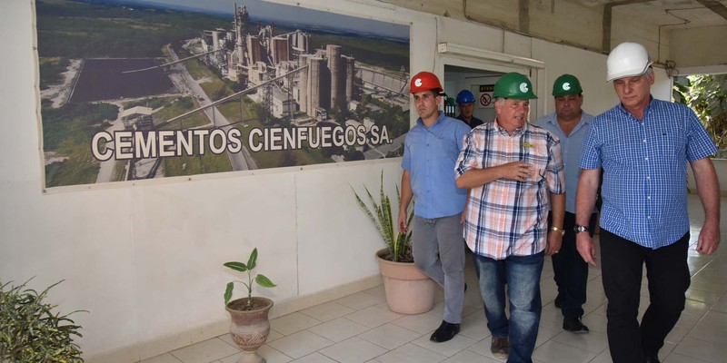 Segunda Visita Gubernamental encabezada por Díaz-Canel a la provincia Cienfuegos