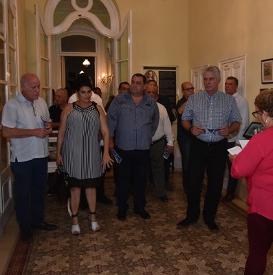 Segunda Visita Gubernamental encabezada por Díaz-Canel a la provincia Cienfuegos