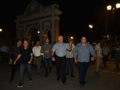 Segunda Visita Gubernamental encabezada por Díaz-Canel a la provincia Cienfuegos