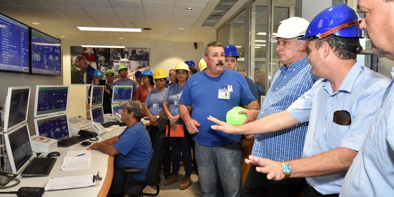 Segunda Visita Gubernamental encabezada por Díaz-Canel a la provincia Cienfuegos