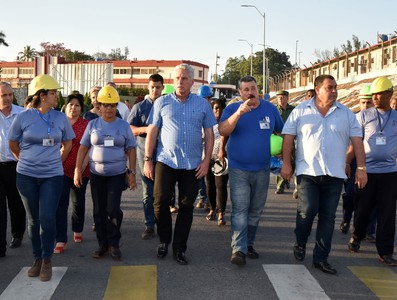 Segunda Visita Gubernamental encabezada por Díaz-Canel a la provincia Cienfuegos