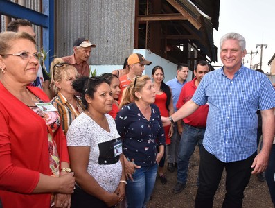 Segunda Visita Gubernamental encabezada por Díaz-Canel a la provincia Cienfuegos