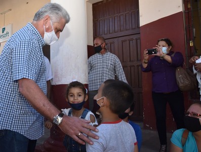 Visita Gubernamental al municipio especial Isla de la Juventud