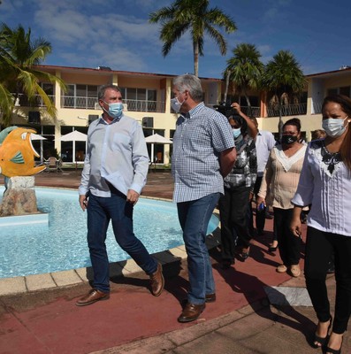 Visita Gubernamental al municipio especial Isla de la Juventud