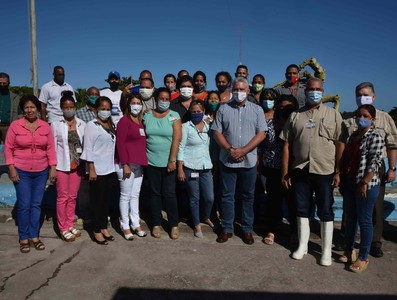 Visita Gubernamental al municipio especial Isla de la Juventud