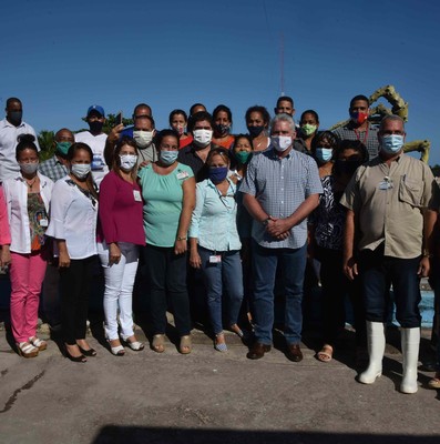 Visita Gubernamental al municipio especial Isla de la Juventud
