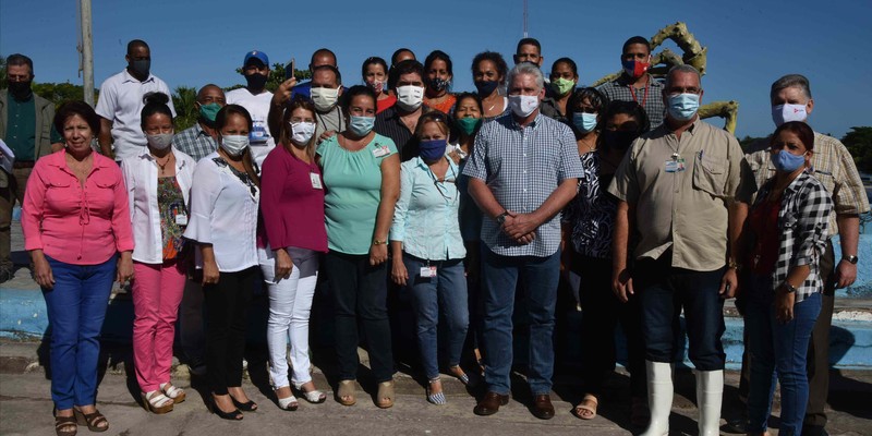 Visita Gubernamental al municipio especial Isla de la Juventud