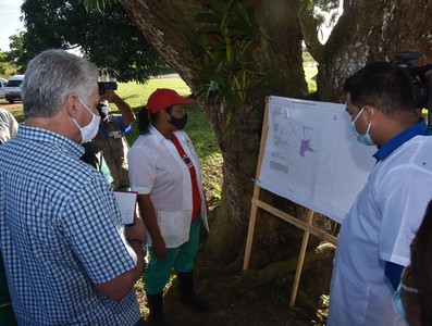 Visita Gubernamental al municipio especial Isla de la Juventud
