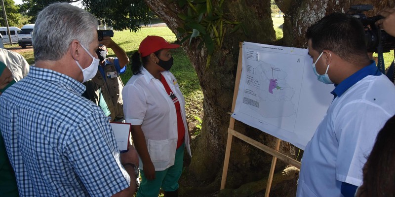 Visita Gubernamental al municipio especial Isla de la Juventud