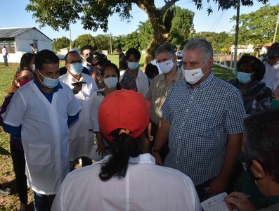 Visita Gubernamental al municipio especial Isla de la Juventud