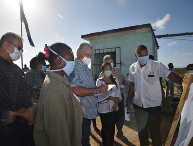 Visita Gubernamental al municipio especial Isla de la Juventud