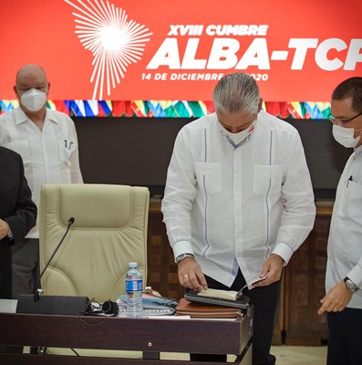 XVIII Cumbre ALBA-TCP