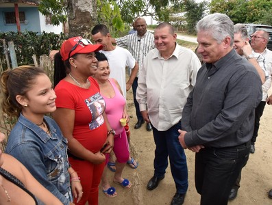 Segunda Visita Gubernametal encabezada por Díaz-Canel a la provincia de Las Tunas