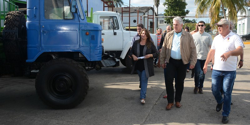 Segunda Visita Gubernamental encabezada por Díaz-Canel a la provincia Sancti Spíritus