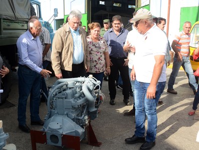 Segunda Visita Gubernamental encabezada por Díaz-Canel a la provincia Sancti Spíritus