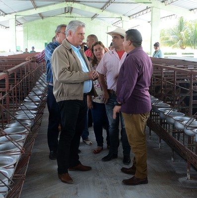 Segunda Visita Gubernamental encabezada por Díaz-Canel a la provincia Sancti Spíritus